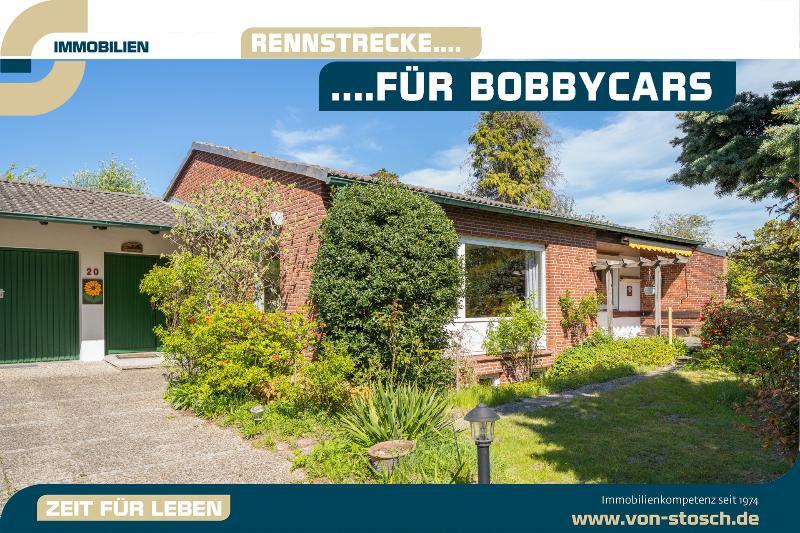 Einfamilienhausbungalow in Pinneberg – mit Garage & ausgebautem Vollkeller zu kaufen