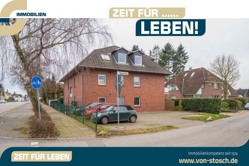 „WILLKOMMEN“ 3 Zimmer Dachgeschoss Wohnung mit Stellplatz  in Quickborn zu mieten